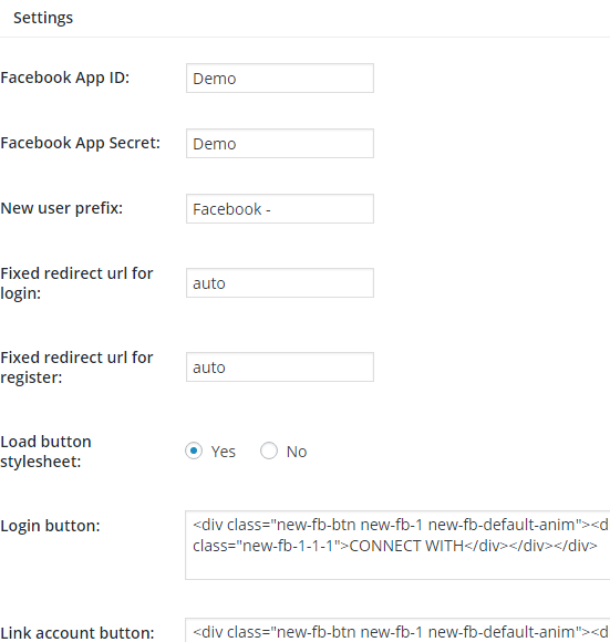 Add login with Facebook option in WordPress