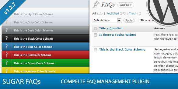 FAQ WordPress Plugins