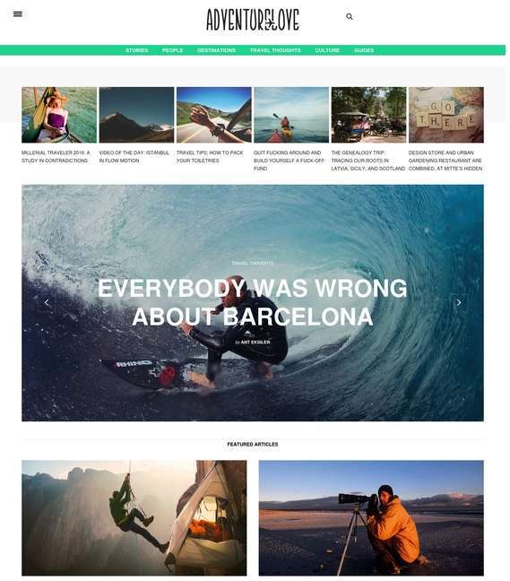 Travel WordPress Theme