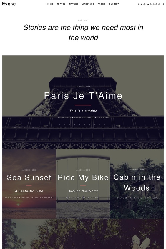 Travel WordPress Theme