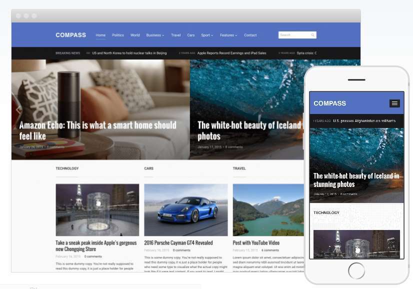 Travel WordPress Theme