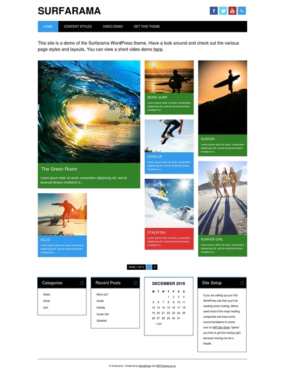 Travel WordPress Theme