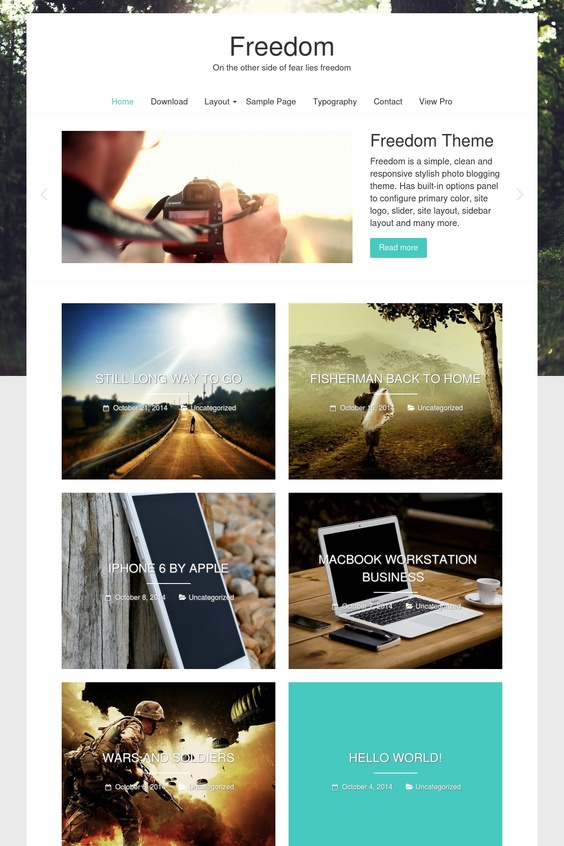 Travel WordPress Theme