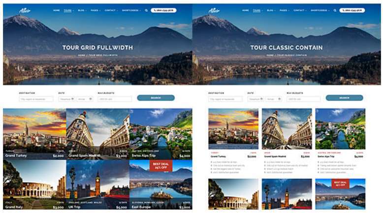 Travel WordPress Theme