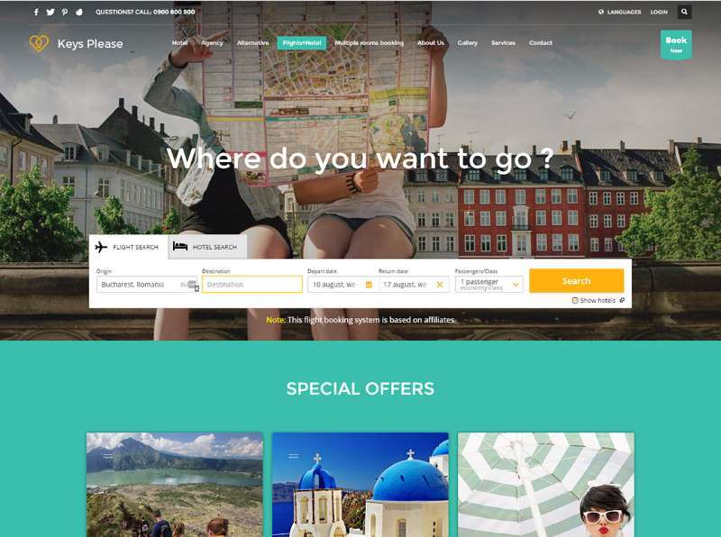 Travel WordPress Theme