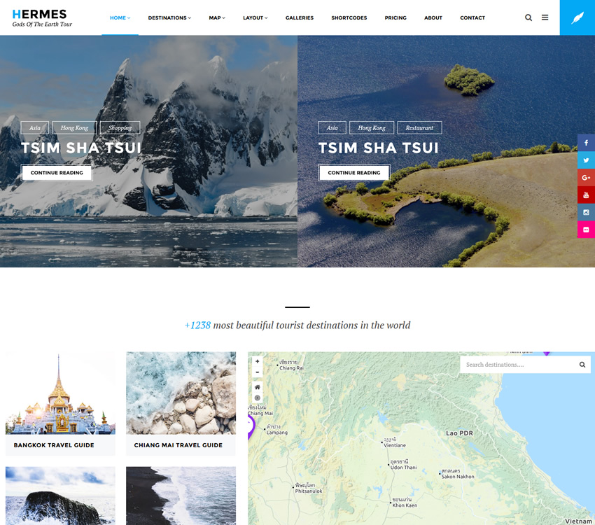 Travel WordPress Theme