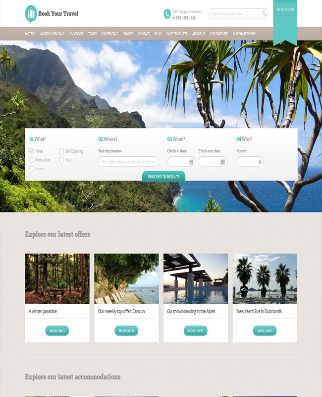 Travel WordPress Theme