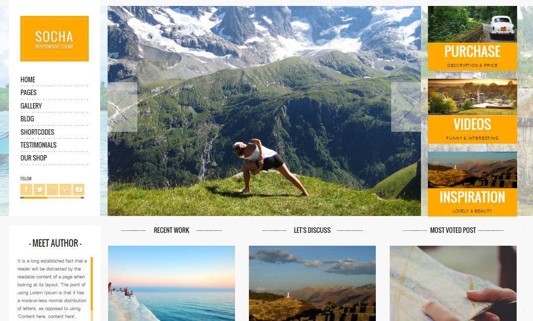 Travel WordPress Theme