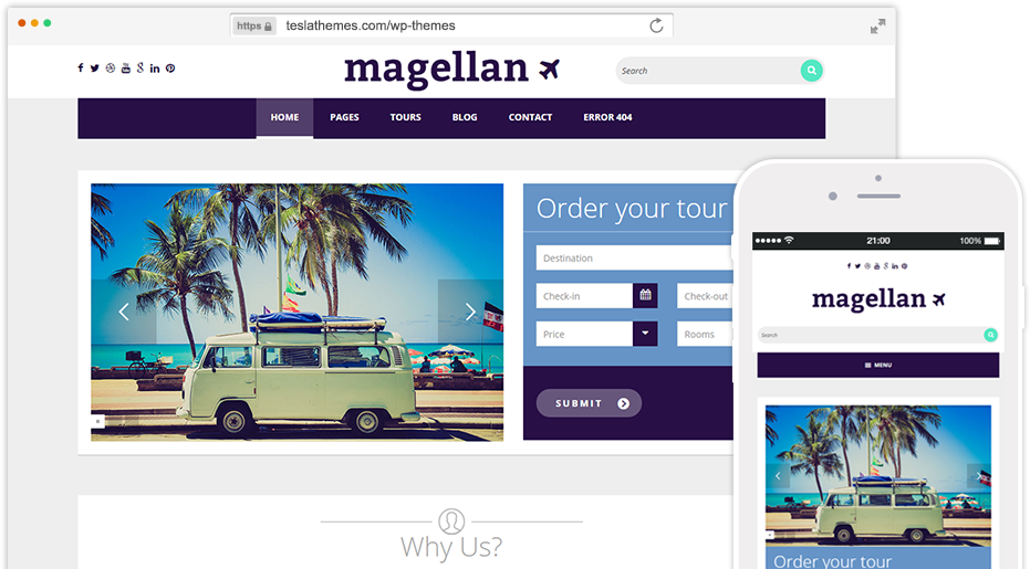 Travel WordPress Theme