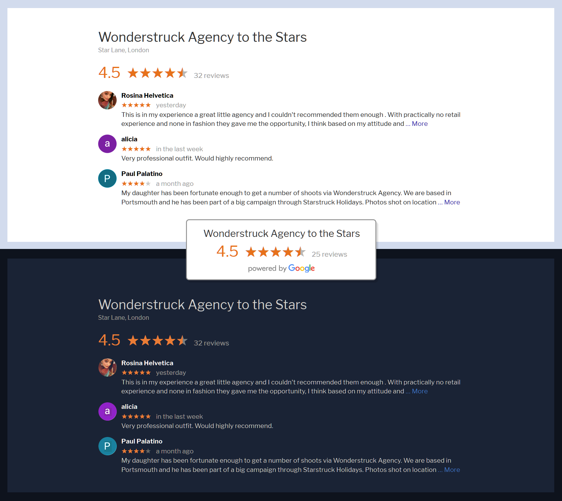 Reviews WordPress Plugin