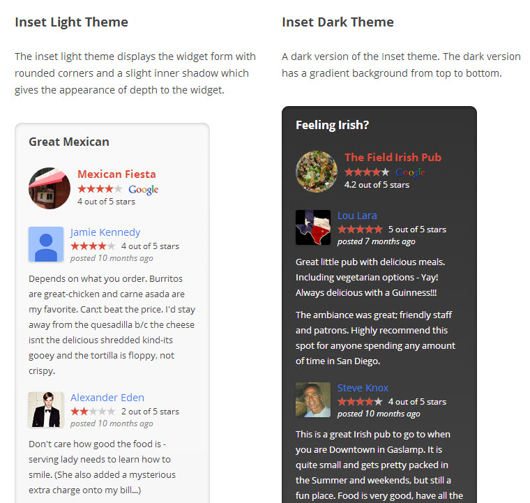 Reviews WordPress Plugin