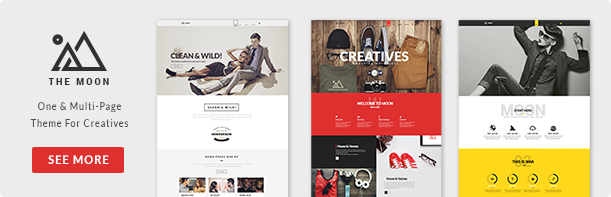 One page WordPress Themes